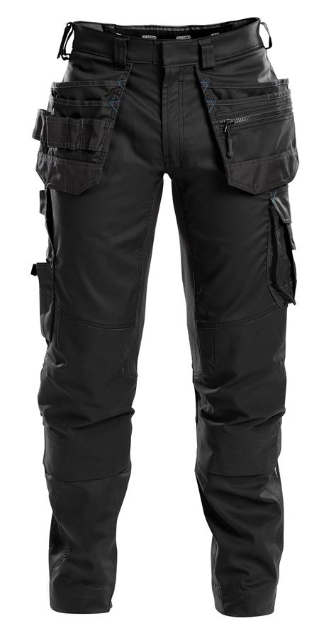 Dassy broek flux p k zwart 60