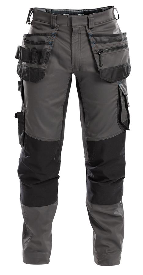 Dassy broek flux p k grijs zwart 44