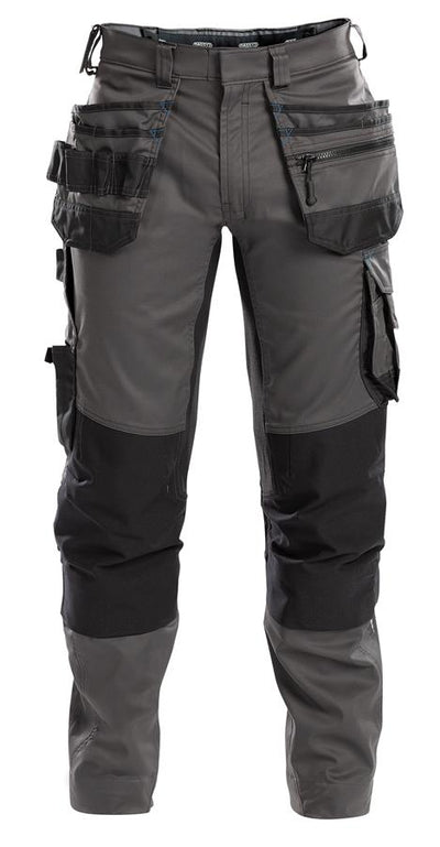 Dassy broek flux p k grijs zwart 62
