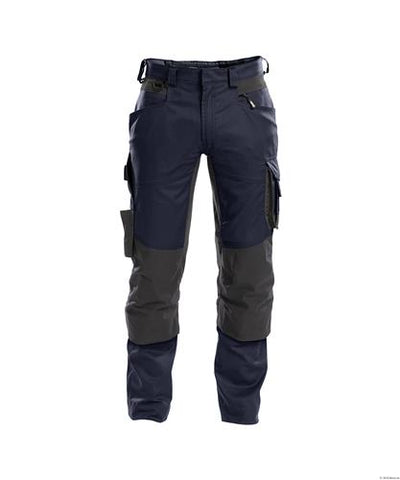 Dassy broek dynax nachtblauw antraciet 54