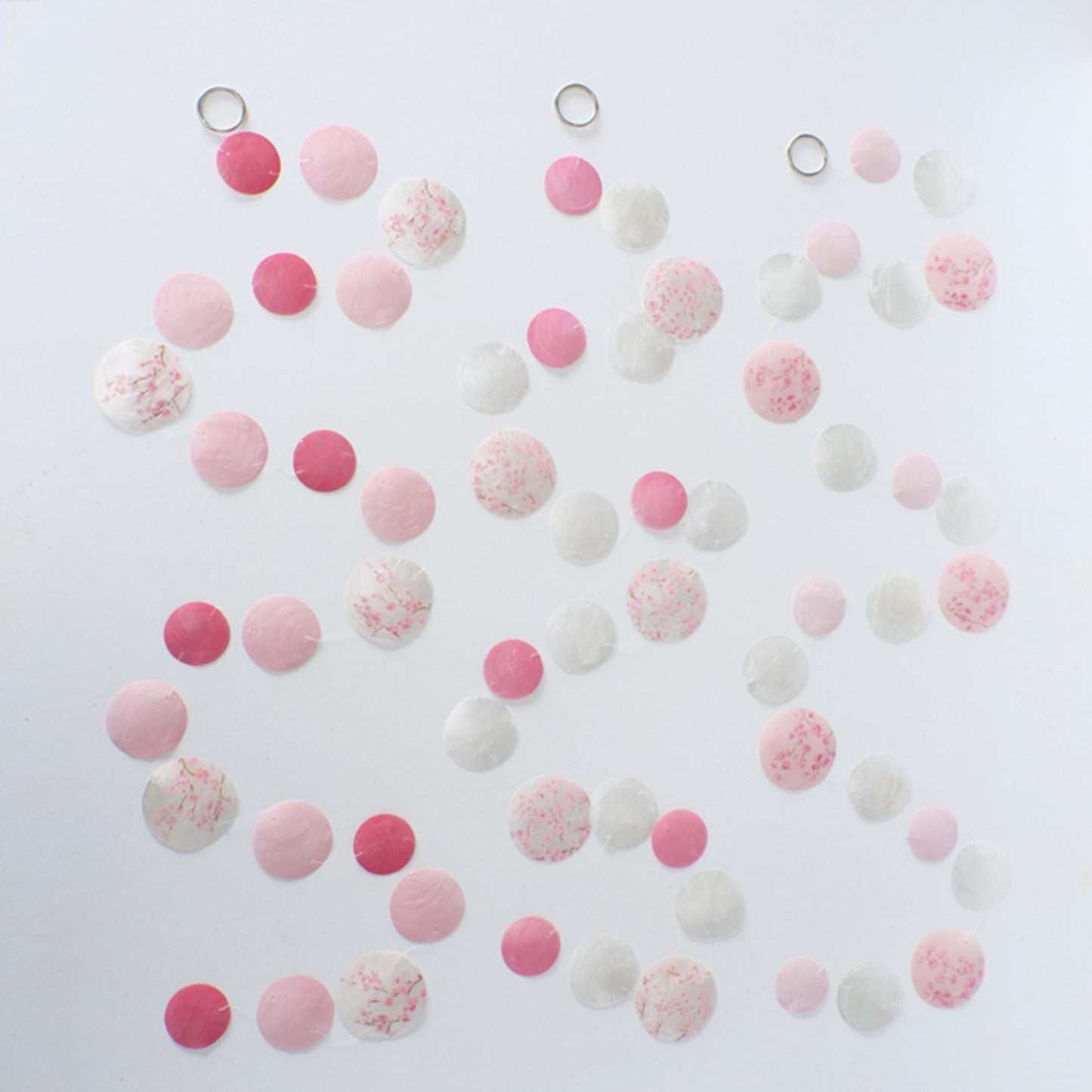Boltze home capiz-guirlande sakura 180cm