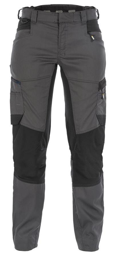 Dassy broek helix women p k grijs zwart 44