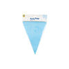 Paperdreams vlaggenlijn baby blauw