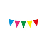 Paperdreams party vlag - multi colour 10 meter pe polyetheen - afbeelding 2