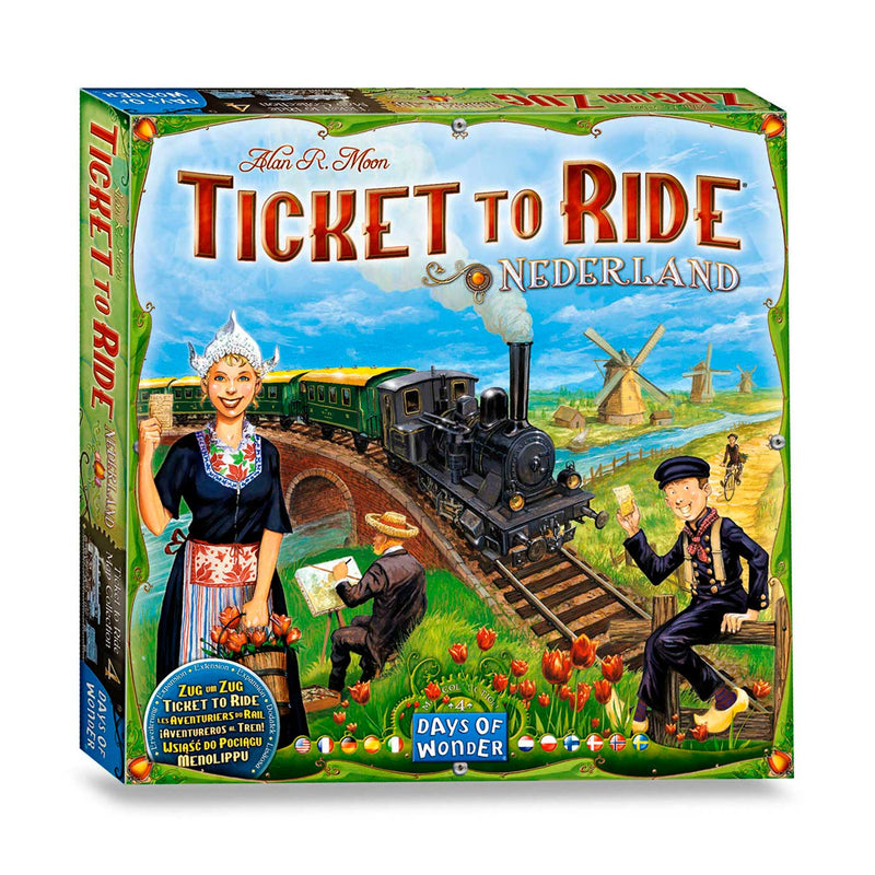 Days of wonder ticket to ride - nederland bordspel