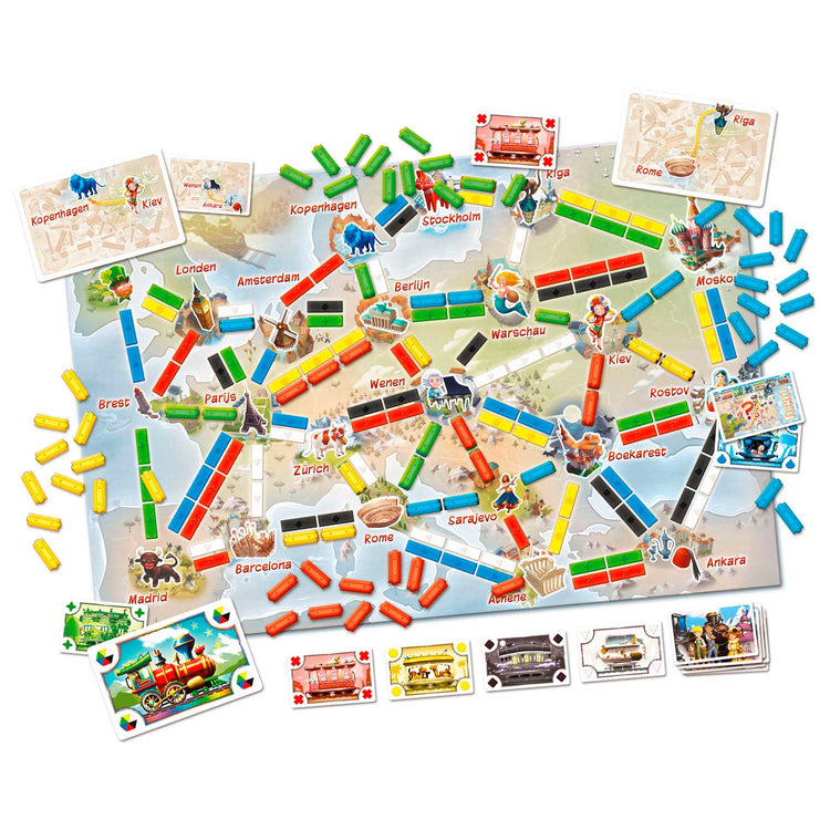 Asmodee ticket to ride mijn eerste reis bordspel