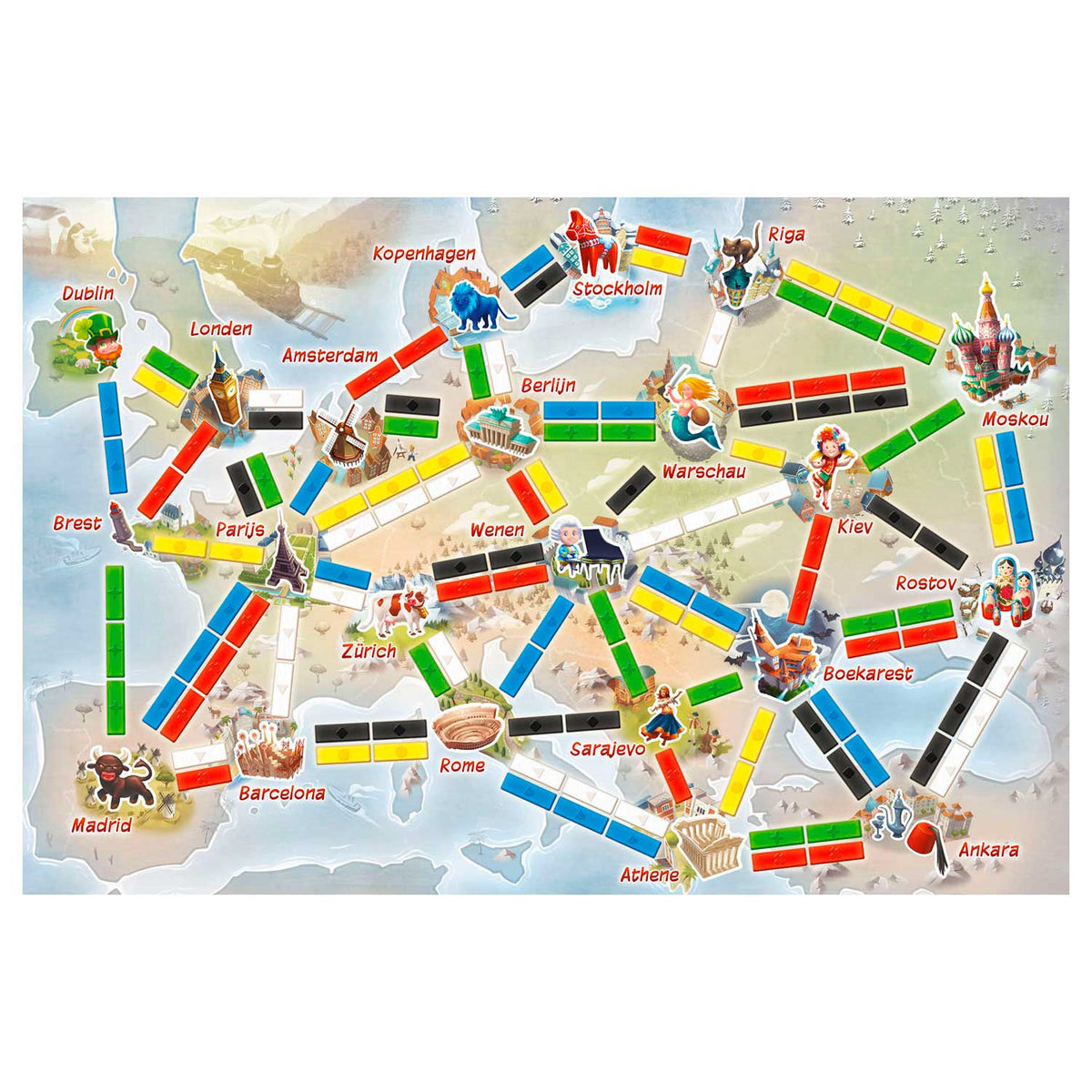 Asmodee ticket to ride mijn eerste reis bordspel