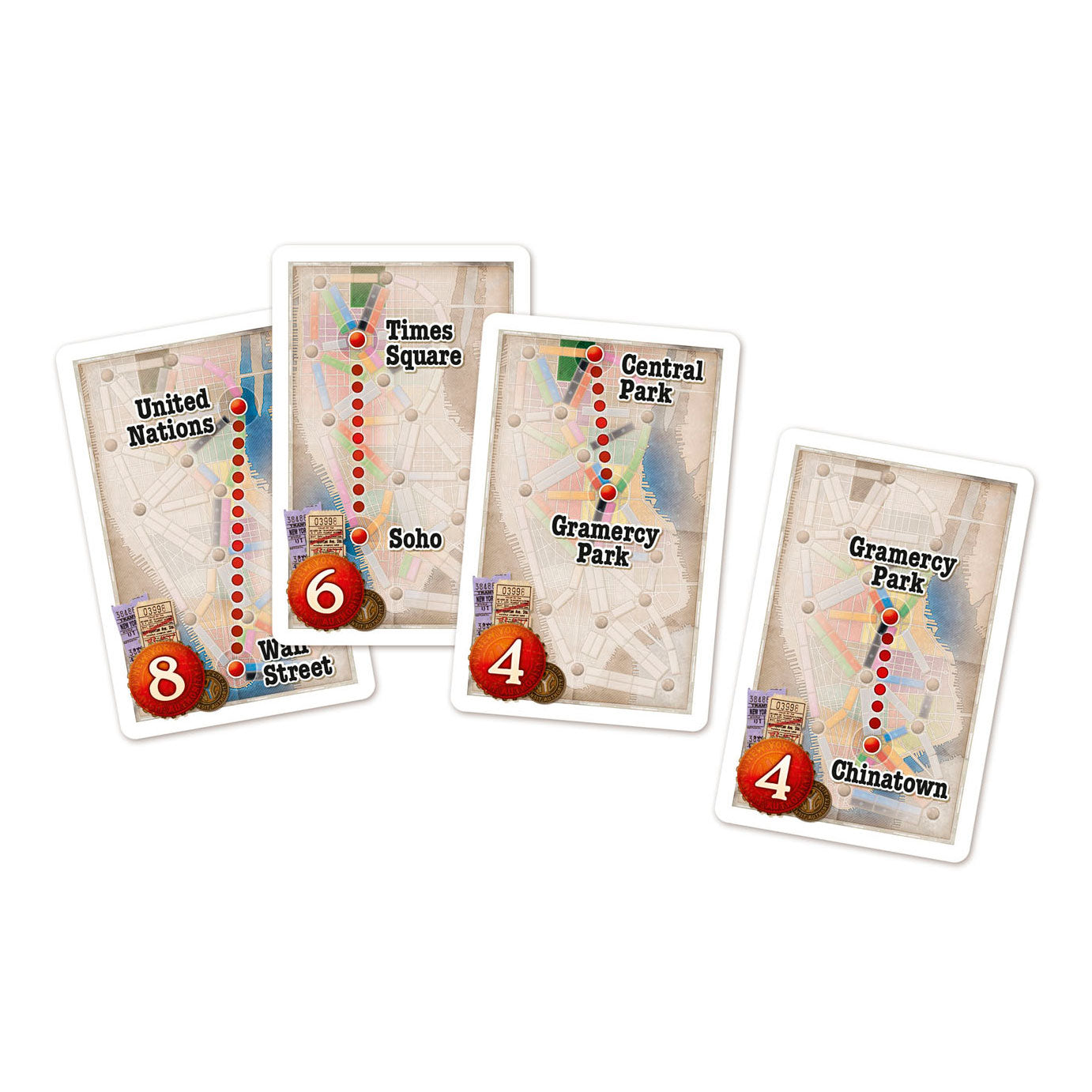 Days of wonder ticket to ride new york bordspel