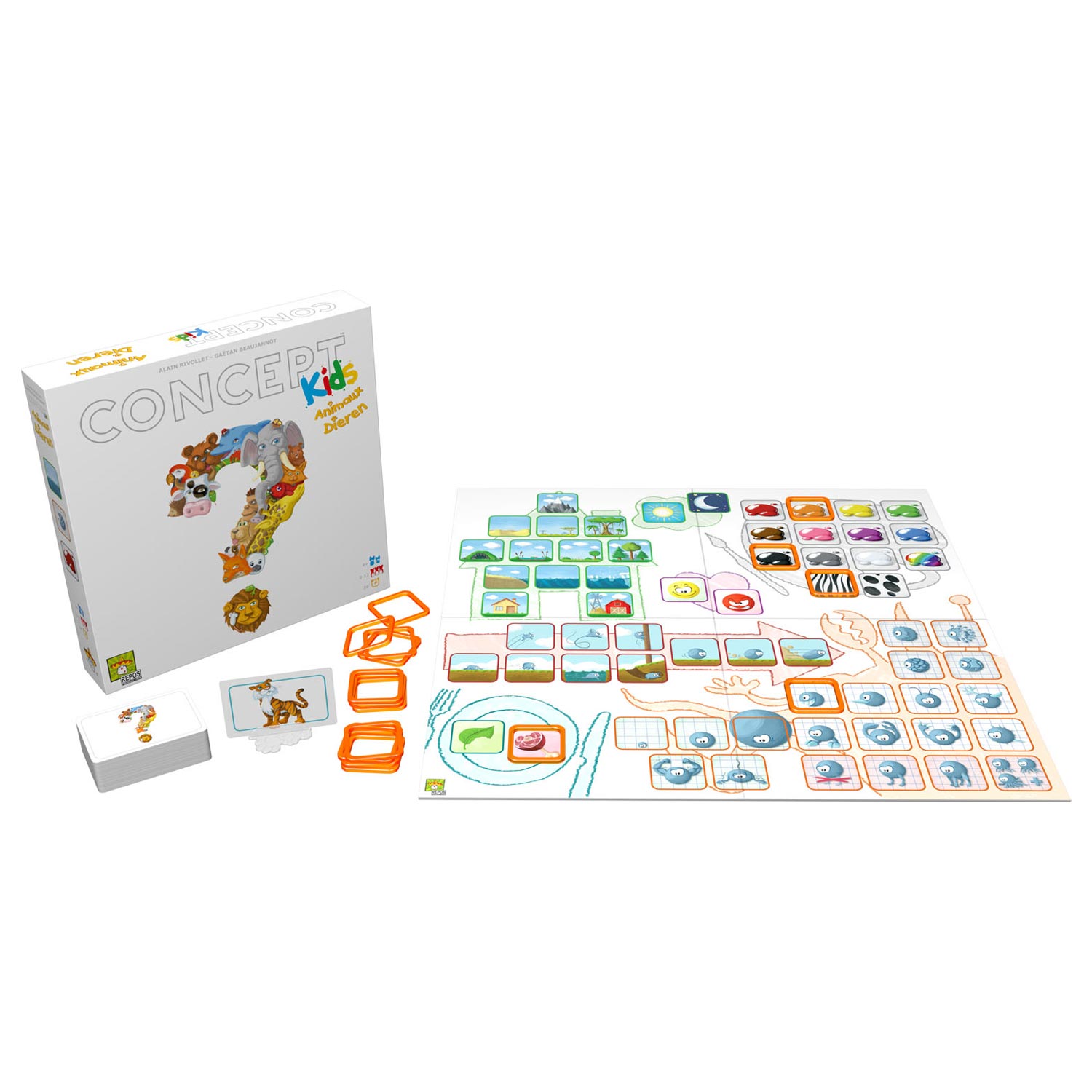Repos production concept kids dieren