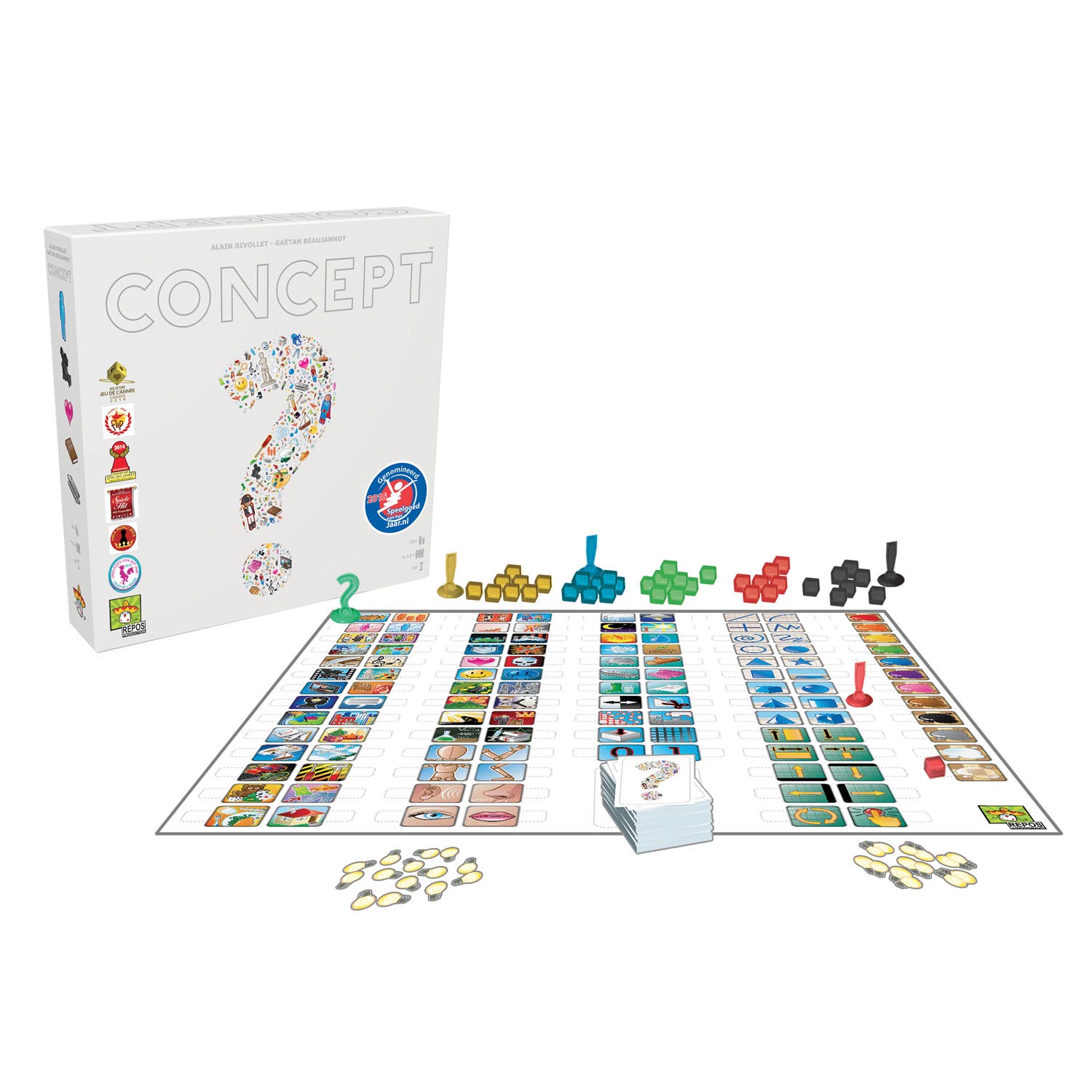 Repos production concept bordspel