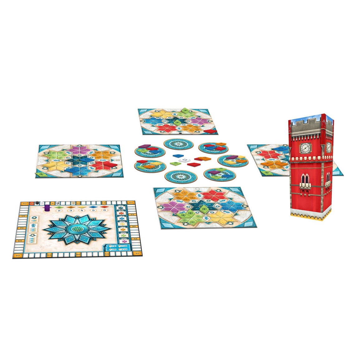 Asmodee azul zomerpaviljoen bordspel