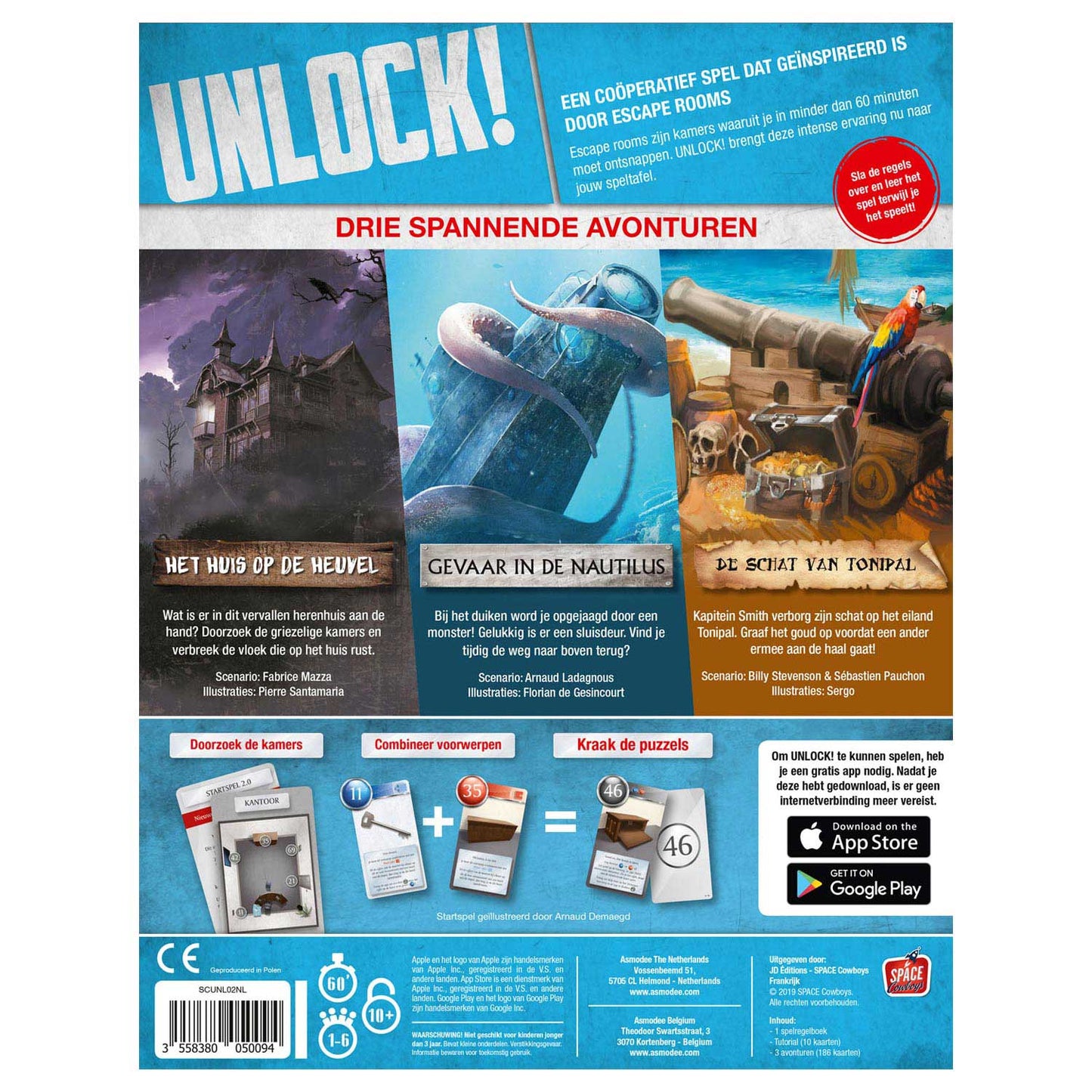 Space cowboys unlock! 2: mysterieuze avonturen - escape room spel