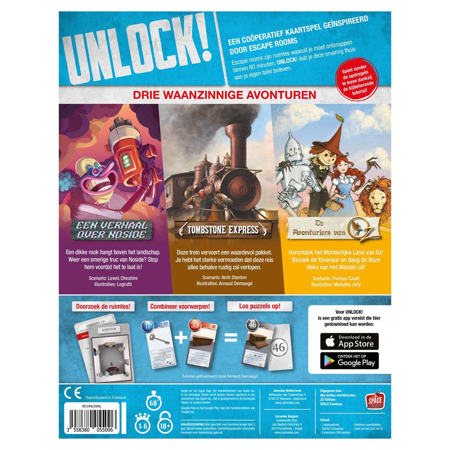 Asmodee Unlock! 3 Geheime Avonturen