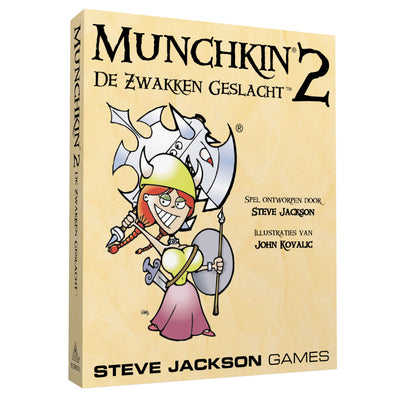 Asmodee Munchkin 2 De Zwakken Geslacht Kaartspel