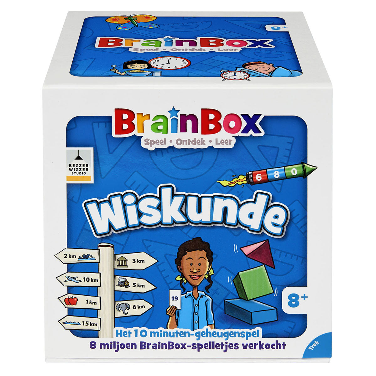 Asmodee BrainBox Wiskunde Bordspel