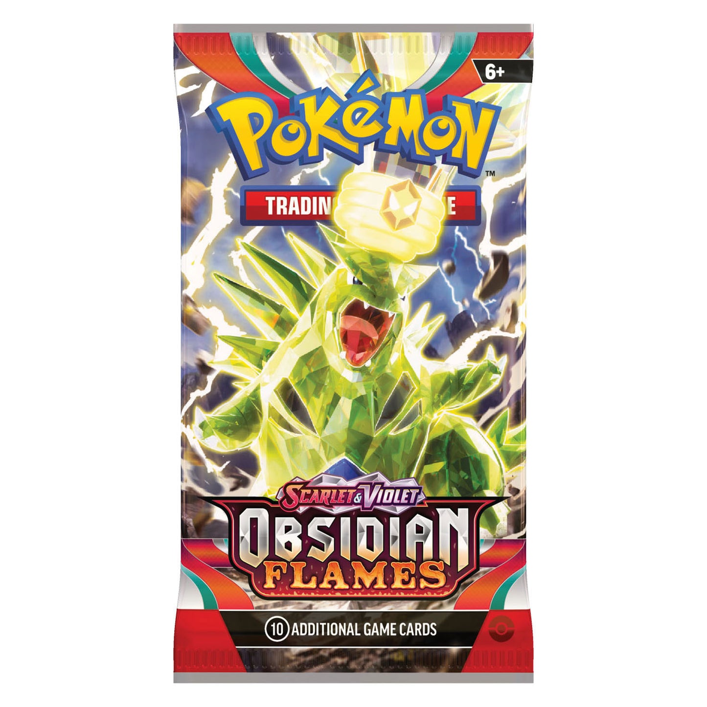 Asmodee Pokemon TCG Scarlet Violet Obsidian Flames Boosterpack