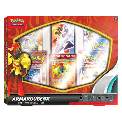 Asmodee POK TCG April ex Premium Collection Armarouge ex