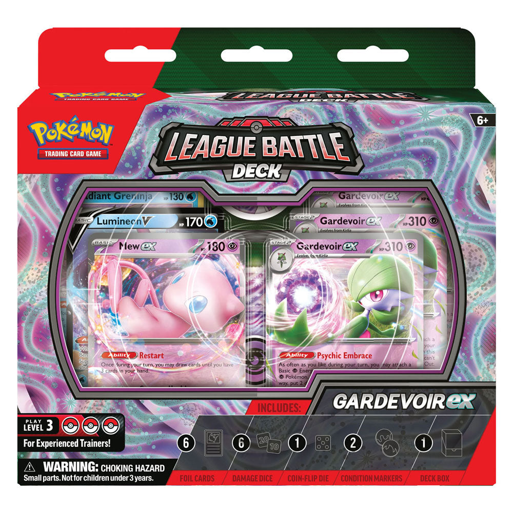 Asmodee POK TCG April League Battle Decks Gardevoir ex