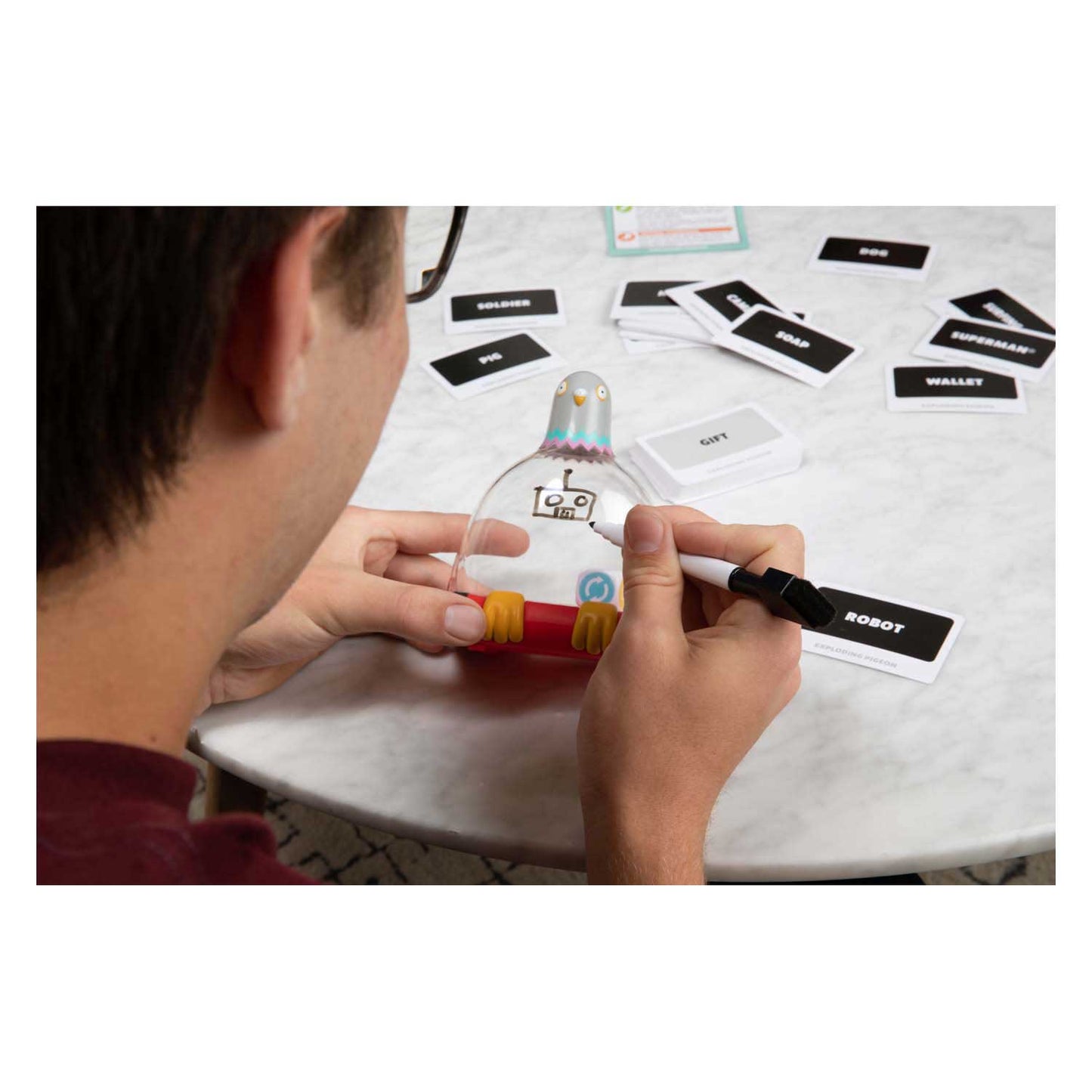 Exploding kittens exploding pigeon - 3+ spelers