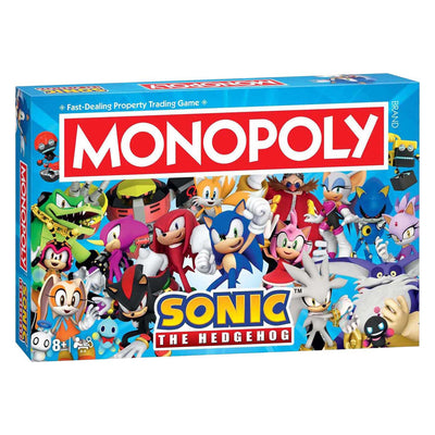 Winning moves monopoly - bordspel - sonic - engels