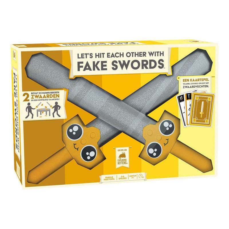 Exploding kittens let's hit each other with fake swords - kaartspel