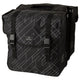 Fastrider dex dubbele fietstas - 36 liter - zwart grijs - gerecyceld en waterafstotend polyester