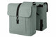 Fastrider jaxx ii dubbele fietstas – mik-compatibel – 28l – waterafstotend – incl. laptopvak – eucalyptus