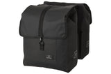 Fastrider jaxx dubbele fietstas trend waterdicht - zwart - 28l per tas - afbeelding 2