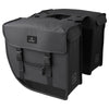 Fastrider hybride - dubbele fietstas - waterafstotend - 26 liter - grijs