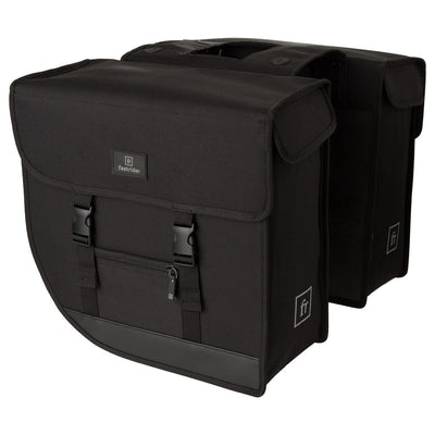Fastrider bodyl hybride dubbele fietstas basics large zwart - 20113100-000