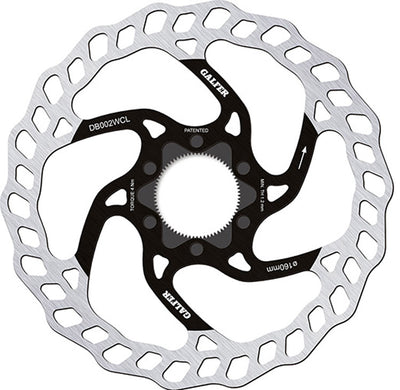 Galfer bike wave® fixed mtb centerlock disc rotor | 180mm x 1,8mm
