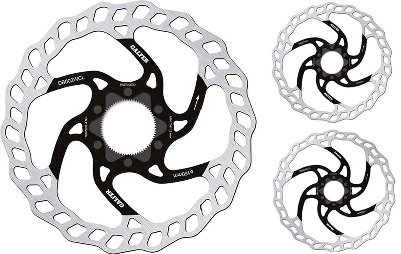 Galfer bike wave® fixed mtb centerlock disc rotor | 180mm x 1,8mm