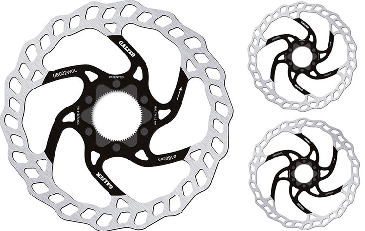 Galfer bike wave® fixed mtb centerlock disc rotor | 203mm x 1,8mm