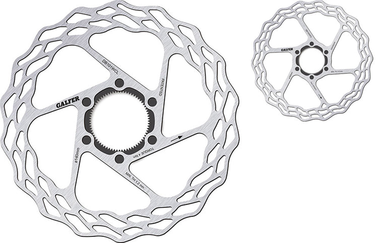 Galfer bike wave® fixed road centerlock disc rotor | 160mm x 1,8mm