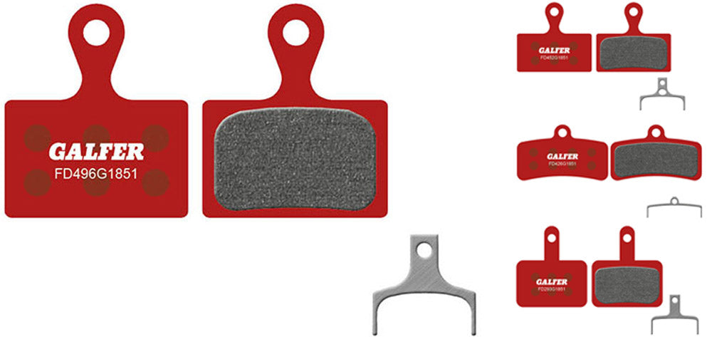 Galfer bike advanced disc pads for shimano | shimano saint, zee, xtr, xt, slx, deore