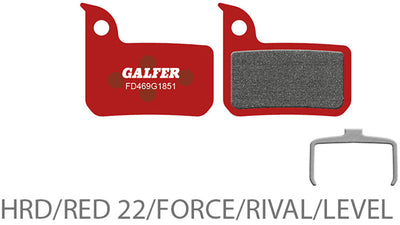 Galfer bike advanced disc pads for sram avid | avid x0 trail, 7 trail, 9 trail sram guide r, rs, rsc