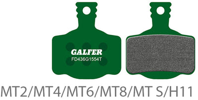 Galfer bike pro disc pads for magura campagnolo | magura mt2, mt4, mt6, mt8, mt sport campagnolo h11