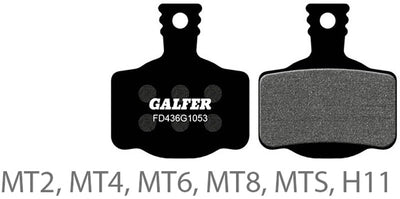 Galfer bike performance disc pads for magura campagnolo | magura mt5, mt7