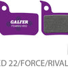Galfer bike e-bike disc pads for sram avid | avid x0 trail, 7 trail, 9 trail sram guide r, rs, rsc