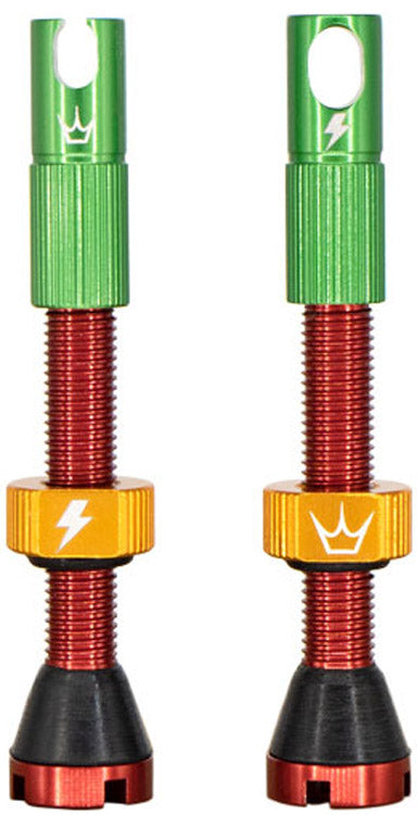 Peaty's 50to01 edition mk2 tubeless valve 2-pack set