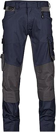 Dassy broek dynax next nachtblauw antraciet 54