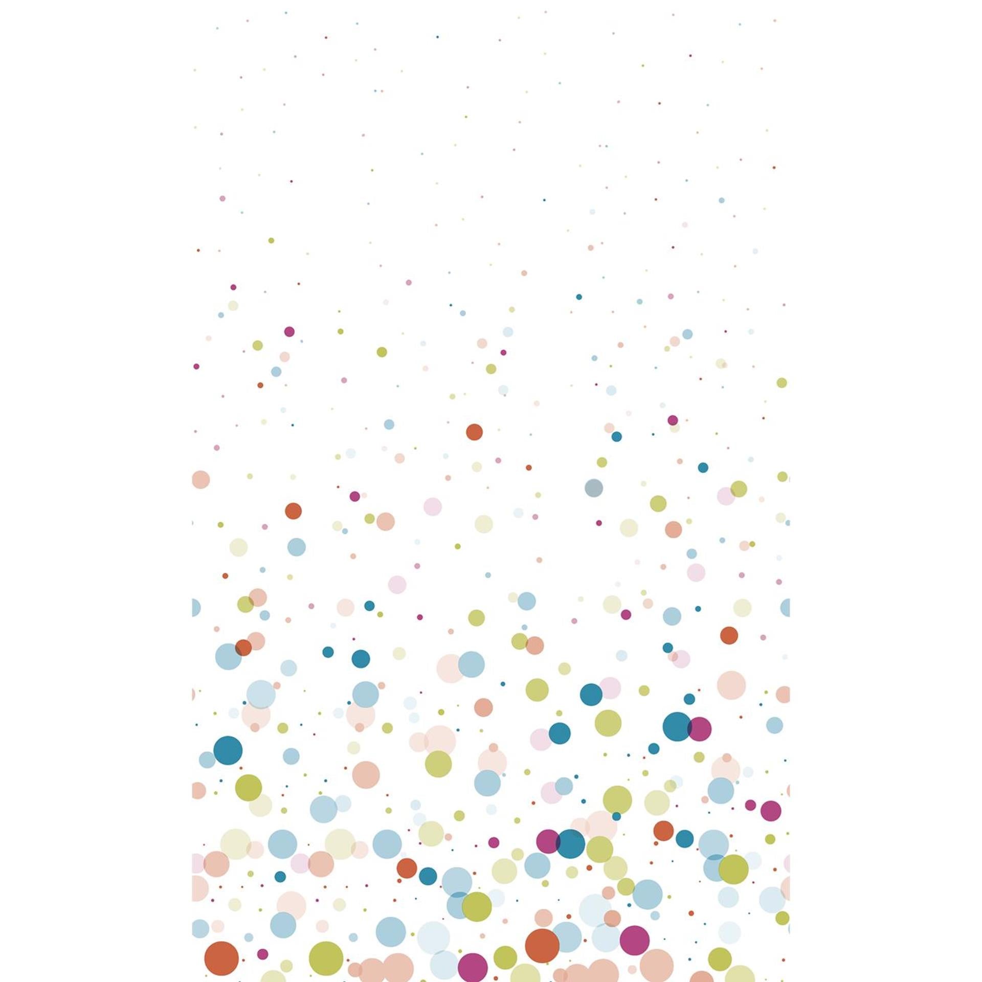 Duni tafellaken festive bubbles multi 138x220cm
