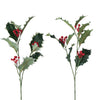 Boltze home decoratietak hulst met rode besjes h50cm