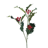 Boltze home decoratietak hulst met rode besjes h50cm - afbeelding 2