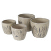 Boltze home bloempot set a 2 h11 en14cm