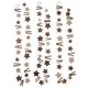 Boltze home capiz met drijfhout guirlande l180cm