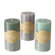 Boltze home stompkaars mariza ø7xh13cm , grey, sage green, silver colour-mix