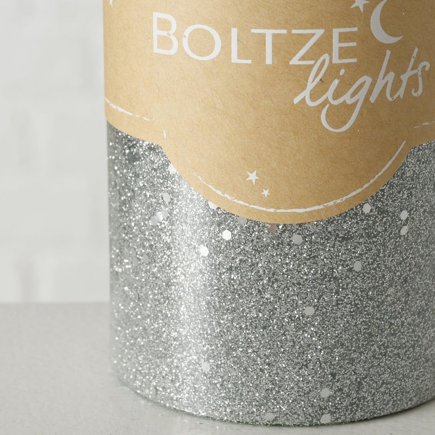 Boltze home stompkaars mariza ø7xh13cm , grey, sage green, silver colour-mix