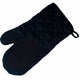 Wicotex ovenhandschoen met silicone grip 30x18cm zwart