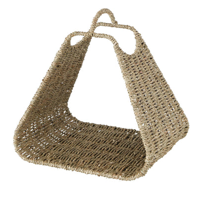 Boltze home tijdschriftenmand beris zeegras 34x29cm